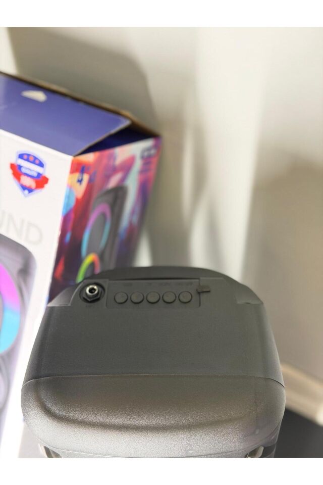 BS-108 BLUETOOTH WIRELESS RGB PARTY LIGHT PORTABLE SPEAKER - 20W