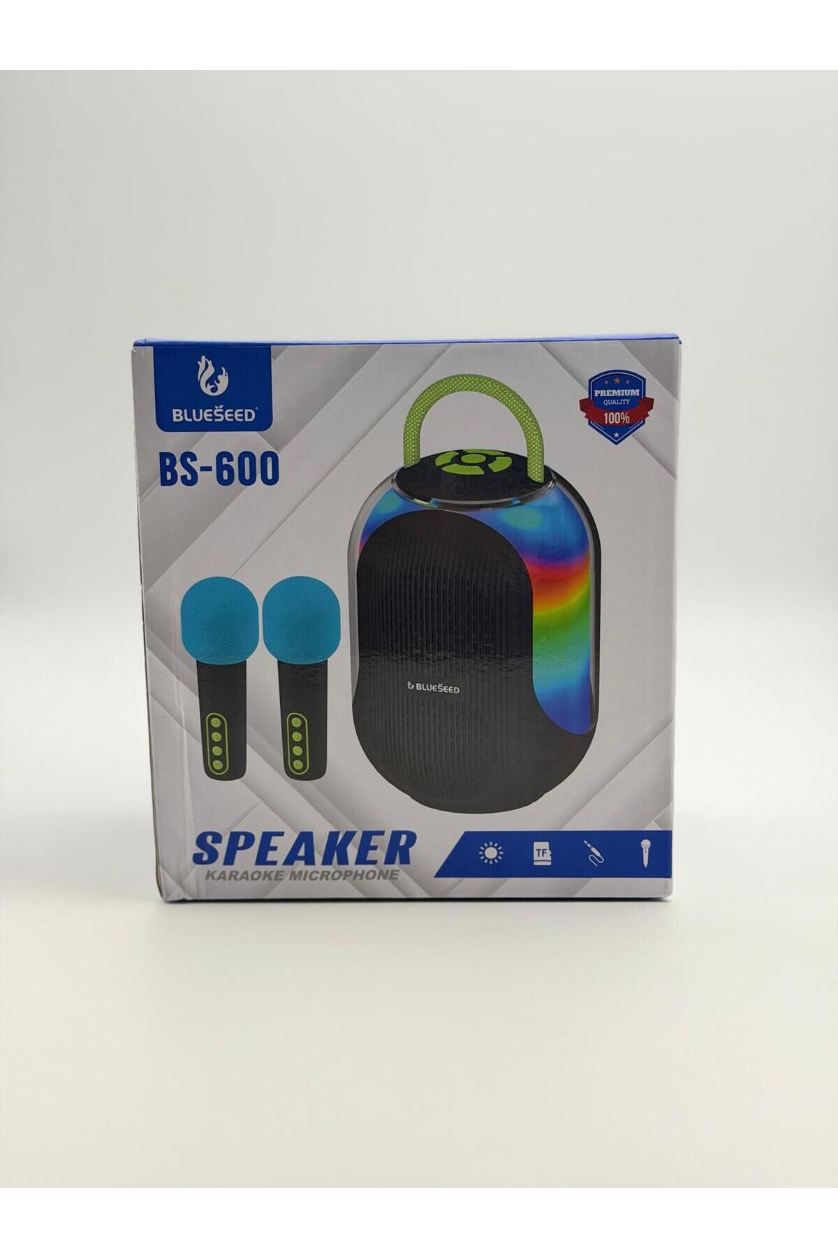 BS-600 WIRELESS SPEAKER & KARAOKE MICROPHONE-12W