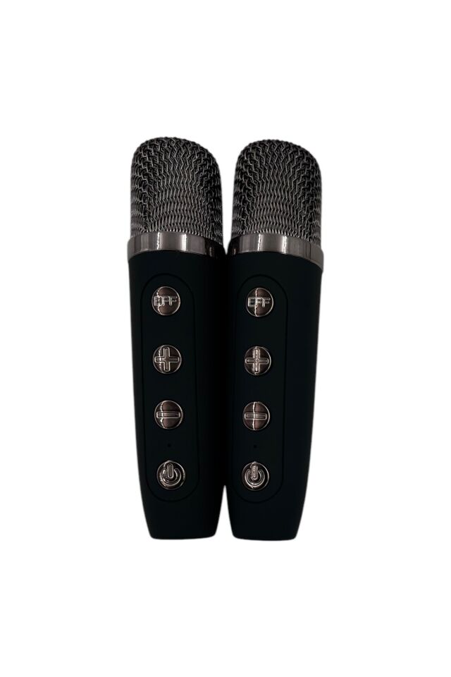 BS-601 BLUETOOTH WIRELESS SPEAKER & KARAOKE MICROPHONES- 20W SİYAH
