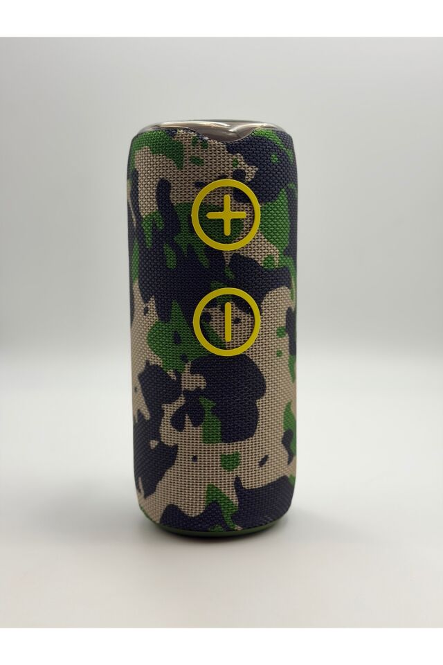 BinBirTekno BS-307 Bluetooth Speaker | Güçlü Bass, 20W Taşınabilir Kablosuz Hoparlör-Kamuflaj