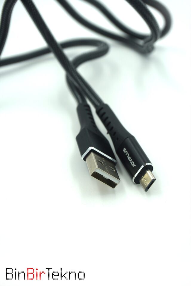 JP-6005 Örgülü Şarj Ve Data Kablosu - USB Type-A/Micro USB