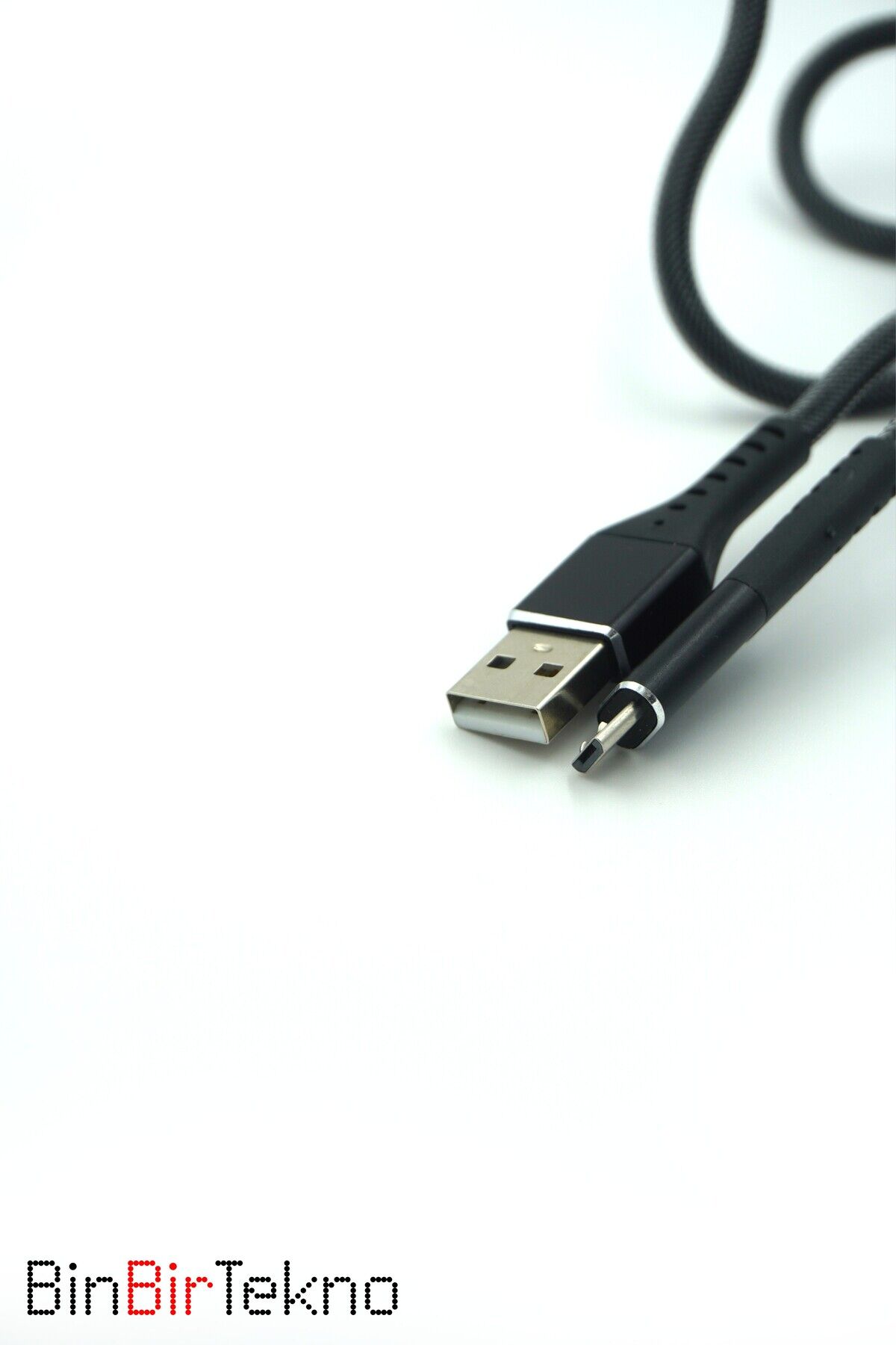 JP-6005 Örgülü Şarj Ve Data Kablosu - USB Type-A/Micro USB