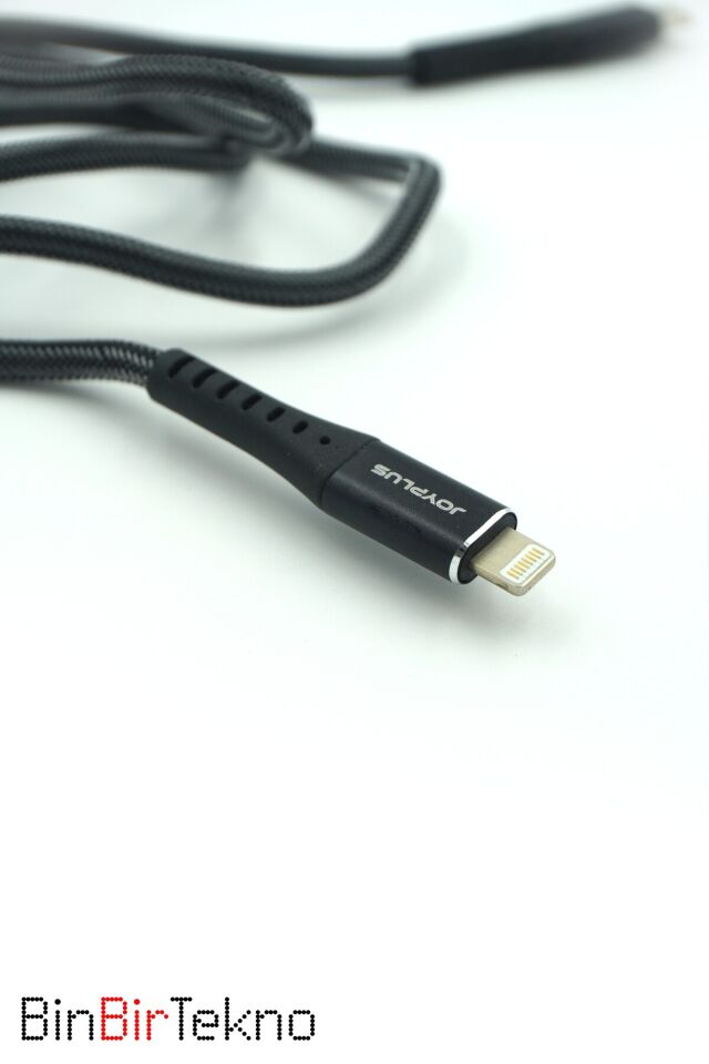 JP-6002 Örgülü Şarj Ve Data Kablosu - Type-C/Lightning
