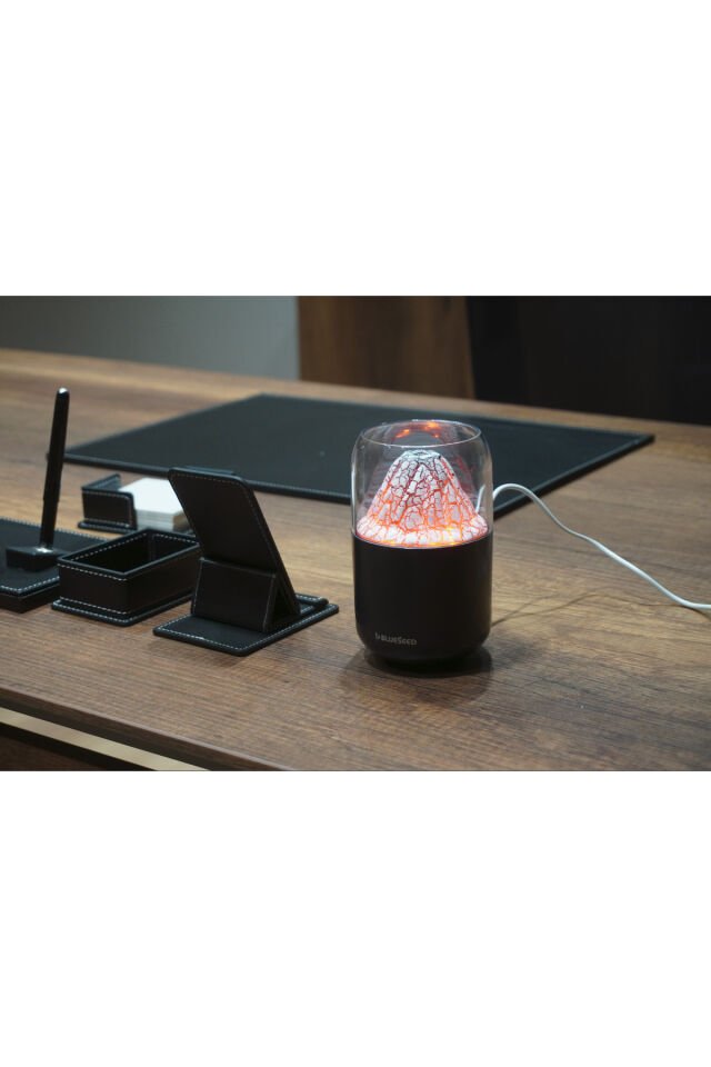 BS-H2 Volkanik Buharlı Ultrasonic Led Işıklı Aroma Difüzörü Hava Nemlendirici